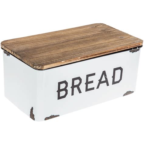 farmhouse metal bread box|hobby lobby farmhouse bread box.